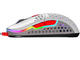 Мишки Xtrfy M42 Retro, RGB, бял/сив/червен
