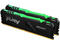 Оперативна памет 32GB (2x16GB) DDR4 3200 MT/s Kingston FURY BEAST RGB Black
