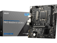 Дънни платки MSI PRO B660M-E DDR4