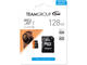 Карти памет Team Group 128GB Micro SDHC/SDXC UHS-I Orange Card + SD Adapter