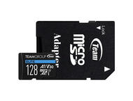 Карти памет Team Group A1 microSDXC 128GB, UHS-I Class 3, V30 