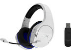 Слушалки HyperX Cloud Stinger Core Wireless (PS5), в бяло