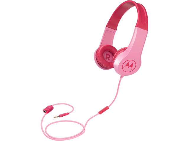 Слушалки Motorola Squads 200, розови