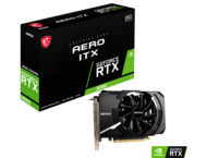 Видео карти MSI GeForce RTX 3050 AERO ITX 8G OC