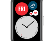 Смарт часовници Huawei Watch Fit Graphite Black + Huawei FreeBuds 4i, Carbon Black