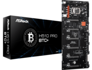 Дънни платки ASRock H510 Pro BTC+