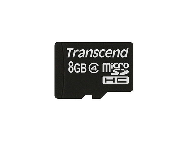 Карти памет 8GB microSDHC Transcend Class 4