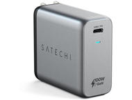 Зарядни устройства Satechi 100W USB-C PD Wall Charger Gallium Nitride (GaN) charging - Space Grey