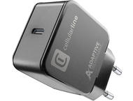 Зарядни устройства Cellular line зарядно за Samsung 220V USB-C 15W, черно