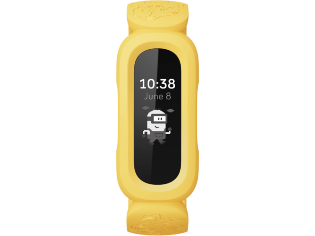 Смарт гривни Fitbit Ace 3 Kids Edition Minions Black/Yellow