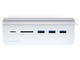 USB Хъб Satechi Aluminum USB 3.0 Hub & Card Reader , Silver