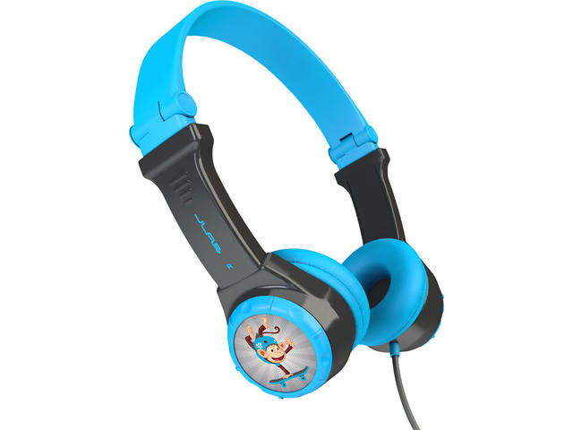 Слушалки JLAB Jbuddies Folding Kids Headphones - Blue/ Gray
