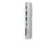 USB Хъб Satechi Aluminium TYPE-C PRO Hub Silver