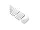 Клавиатури Satechi Aluminum Slim Wireless Keypad - Silver