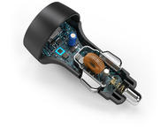 Зарядни устройства Hama Car Charger, Power Delivery (PD) / Qualcomm, 25 Watt, black 