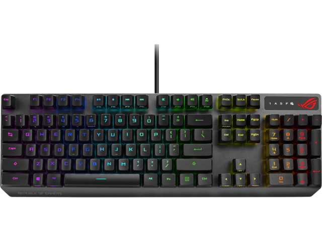 Клавиатури ASUS ROG STRIX SCOPE RX PBT