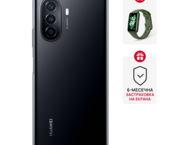 Смартфони Huawei nova Y70 128GB, Midnight Black +  Huawei Band 7 Wilderness Green