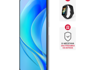 Смартфони Huawei nova Y70 128GB, Pearl White + Huawei Band 7 Graphite Black