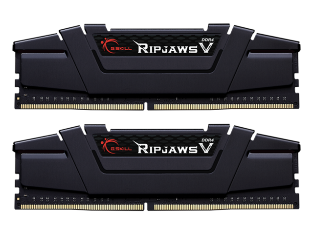 Оперативна памет 16GB (2x8GB) DDR4 3600MHz G.SKILL Ripjaws V Black