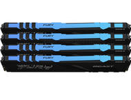 Оперативна памет 32GB (4x 8GB) 3600MHz DDR4 Kingston FURY BEAST RGB Black Kit