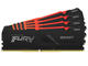 Оперативна памет 32GB (4x 8GB) 3600MHz DDR4 Kingston FURY BEAST RGB Black Kit