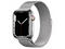 Смарт часовници Apple Watch S7 GPS Cellular, 45mm Silver Stainless Steel Case with Silver Milanese Loop