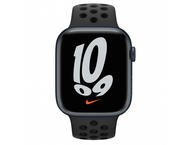 Смарт часовници Apple Watch Nike S7 GPS Cellular, 45mm Midnight Aluminium Case with Anthracite/Black Nike Sport Band - Regular