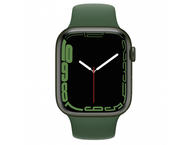Смарт часовници Apple Watch S7 GPS Cellular, 45mm Green Aluminium Case with Clover Sport Band - Regular