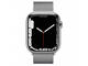 Смарт часовници Apple Watch S7 GPS Cellular, 41mm Silver Stainless Steel Case with Silver Milanese Loop