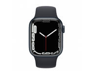 Смарт часовници Apple Watch S7 GPS Cellular, 41mm Midnight Aluminium Case with Midnight Sport Band - Regular
