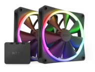 Вентилатори NZXT F140 RGB Black Twin Pack