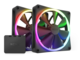 Вентилатори NZXT F140 RGB Black Twin Pack
