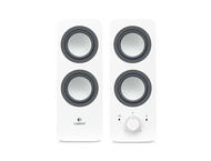 Колони Logitech Z200, в бяло