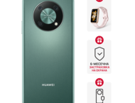 Смартфони Huawei nova Y90 Emerald Green + Huawei Band 7 Nebula Pink
