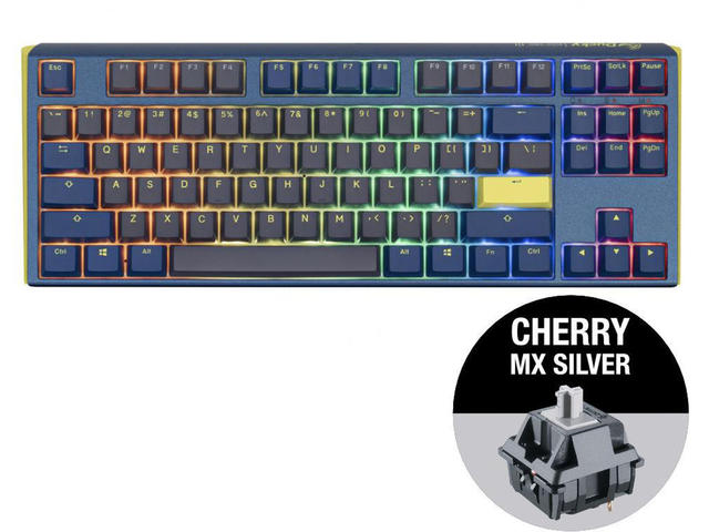 Клавиатури Ducky One 3 Daybreak TKL, Cherry MX Silver