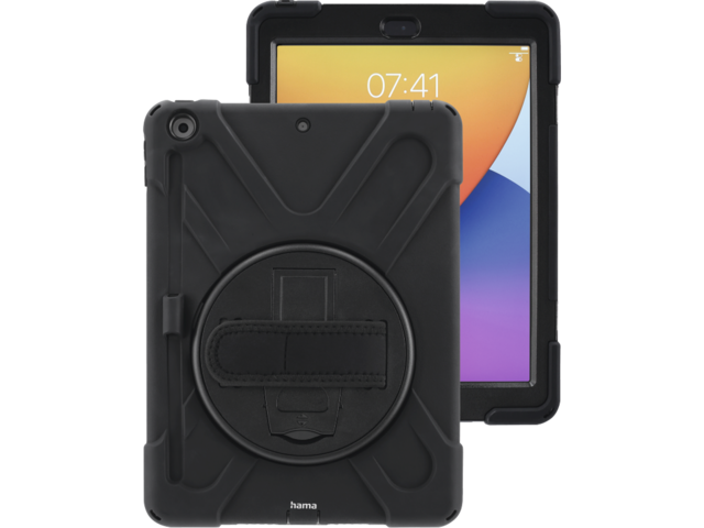 Калъфи за таблети Hama "Rugged Style" за Apple iPad 10.2" (2019/2020/2021), черен