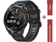 Смарт часовници Huawei GT Runner + Huawei Vermilion Red Fluoroelastomer Strap 22mm