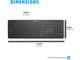Клавиатури HP 230 Wireless Keyboard
