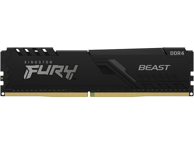 Оперативна памет 16GB DDR4 2666 MT/s Kingston FURY BEAST Black