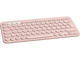 Клавиатури Logitech K380 Multi-Device Bluetooth Keyboard for Mac- Intl - Rose