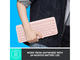 Клавиатури Logitech K380 Multi-Device Bluetooth Keyboard for Mac- Intl - Rose