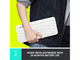 Клавиатури Logitech K380 Multi-Device Bluetooth Keyboard for Mac- Intl - Off-White