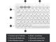 Клавиатури Logitech K380 Multi-Device Bluetooth Keyboard for Mac- Intl - Off-White