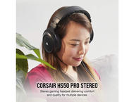Слушалки Corsair HS55 STEREO Wired Gaming Headset - Carbon (EU)