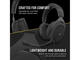 Слушалки Corsair HS55 STEREO Wired Gaming Headset - Carbon (EU)