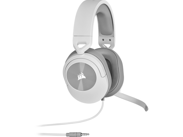 Слушалки Corsair HS55 SURROUND Wired Gaming Headset - White (EU)