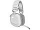 Слушалки Corsair HS80 RGB WIRELESS Premium Gaming Headset with Spatial Audio - White (EU)