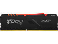 Оперативна памет 16GB DDR4 3200 MT/s Kingston FURY BEAST RGB Black
