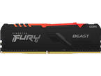 Оперативна памет 16GB DDR4 3200 MT/s Kingston FURY BEAST RGB Black