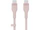 Кабели и Адаптери Belkin BOOST CHARGE Silicone cable USB-C to USB-C 2.0 - 2M - Pink